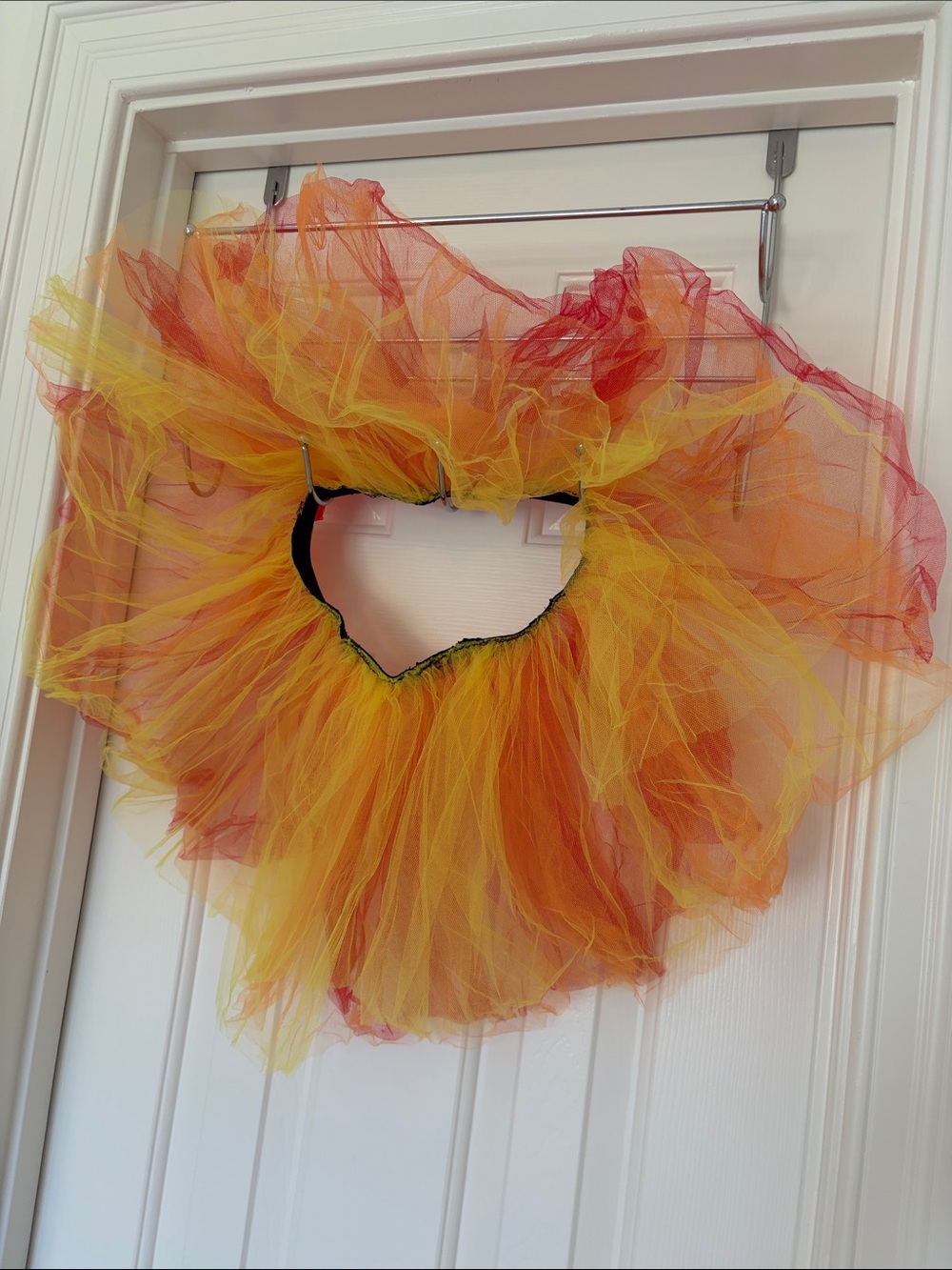 Small adult, Flame color Tutu Costume Skirt - Yellow & Orange